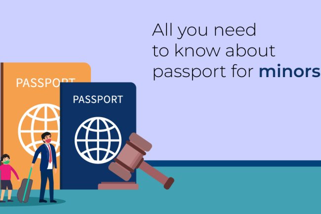 How to apply passport for minor in India